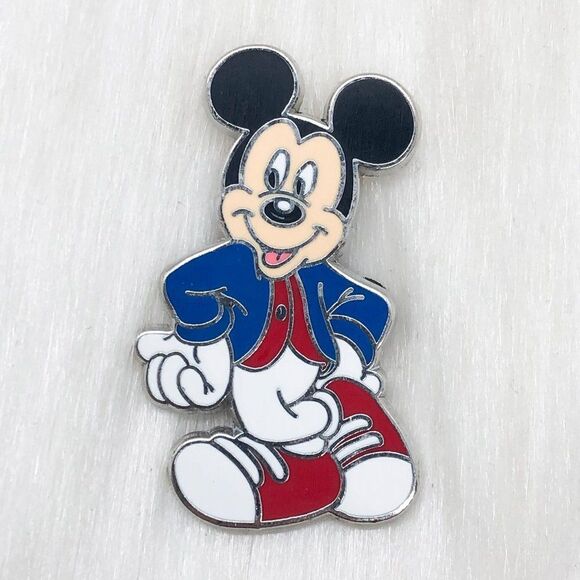 🔮 5/$25 Disney All American‎ Mickey Mouse Pin - Picture 1 of 3
